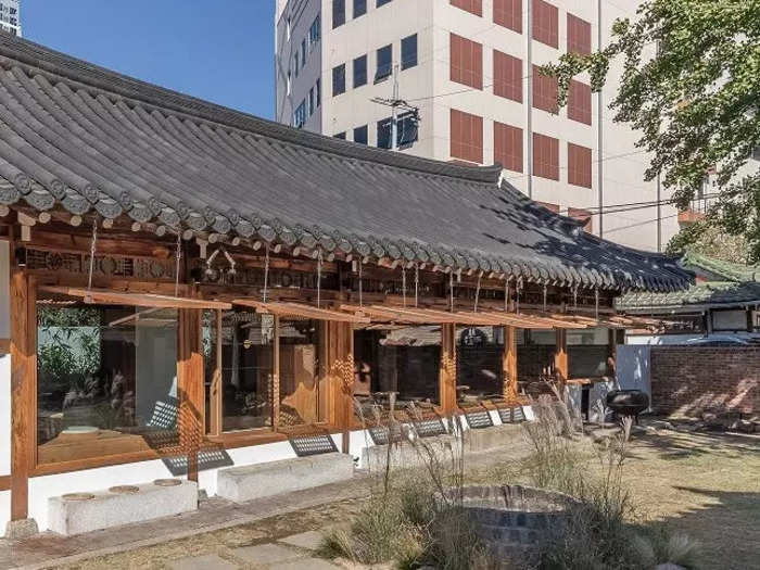 Much of the original decor was preserved, including roof tiles and flooring, Starbucks said.