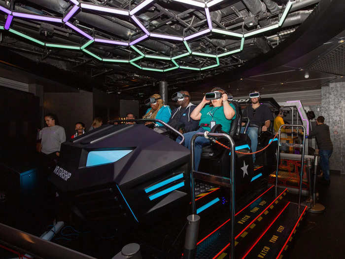 Tech evolves quickly: The "Galaxy Pavilion" indoor virtual reality arcade felt more advanced than the first VR arcade I visited in New York City just three years ago.