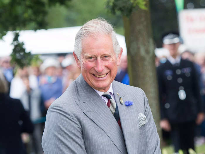 Hussein captured Charles looking "relaxed and happy," also at the Sandringham Flower Show in 2015.