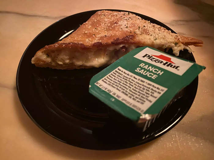 The accompanying dipping sauce for this Melt is ranch.