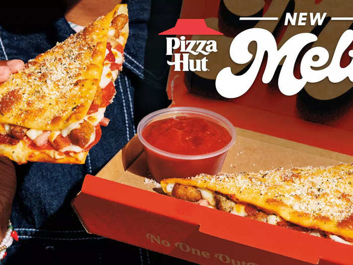 David Graves, the president of Pizza Hut US, told Insider the Melts are a "modern handheld" that capitalize on a few changes in customers