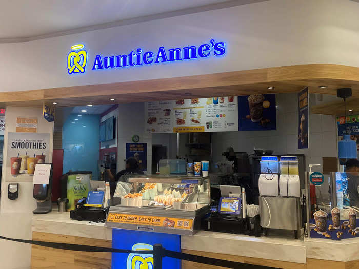 …and an Auntie Anne