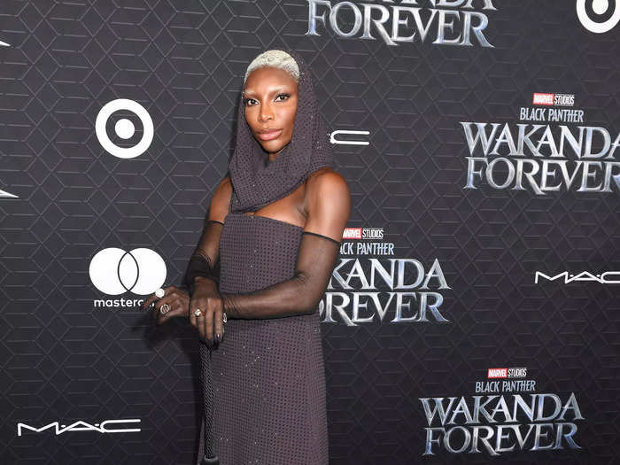 Michaela Coel also makes her Marvel debut in "Wakanda Forever."
