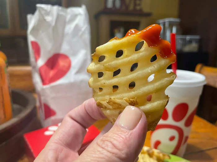 My fries from Chick-fil-A were underwhelming.