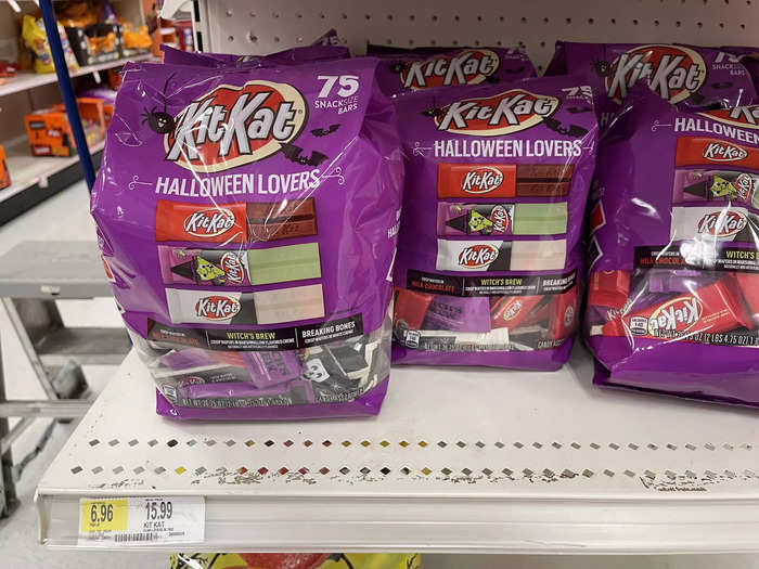 A similar variety pack sold at Target cost $15.99.