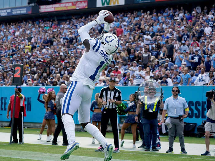 START: Parris Campbell, WR, Indianapolis Colts