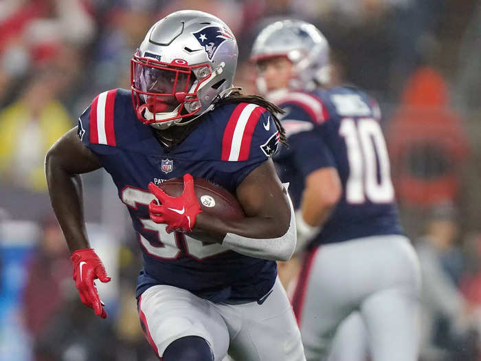 SIT: Rhamondre Stevenson, RB, New England Patriots