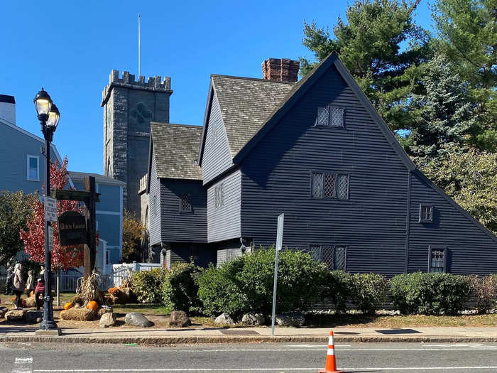 I learned that the only original building remaining from the witch trials era was the historic Witch House.