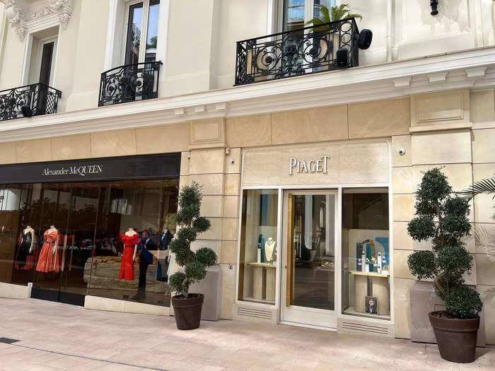 As I explored Monaco, I noticed that most stores appeared to be luxury designers. They served as another reminder to me of how wealthy Monaco