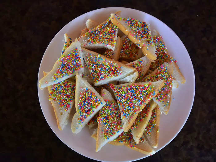 As I traveled through Australia this summer, a sweet dish called fairy bread kept coming up in conversation.