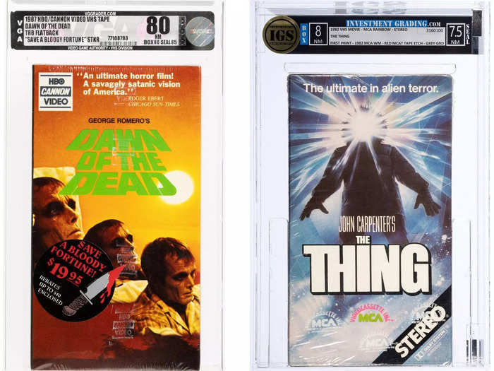 Bids for a 1982 copy of John Carpenter