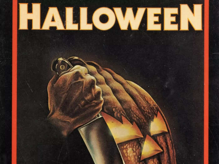 The copy of "Halloween" from 1981 has notoriously creepy cover art. Fans have pointed out an open-mouthed screaming face in the knuckles, but the artist says this wasn