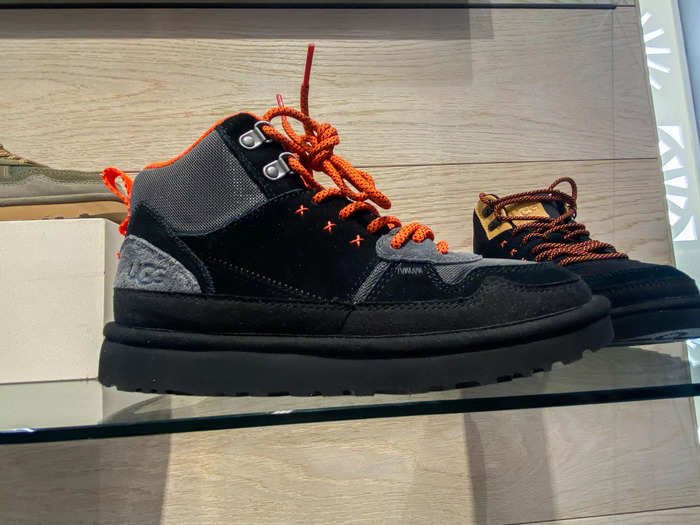 The store also carries Ugg sneakers that cost $120 a pair.