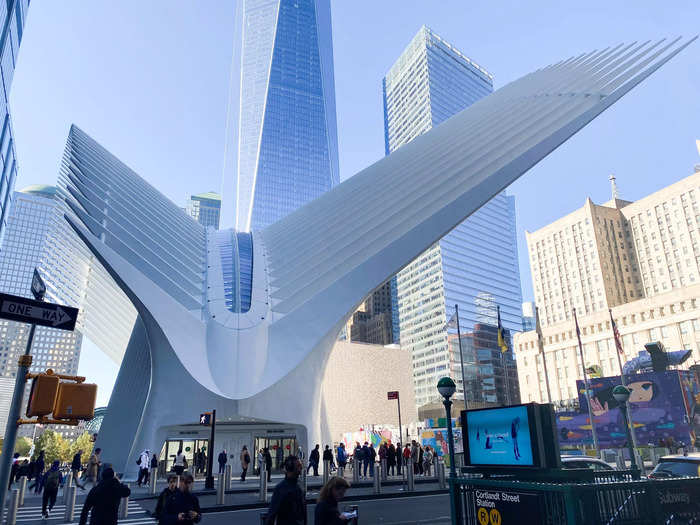 I went to the Ugg store located in the Oculus at One World Trade Center.