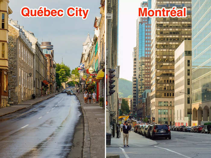 I thought Québec City and Montréal were both very walkable cities and loved exploring on foot.