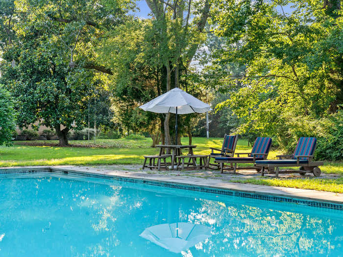 Gail and John also built a pool on the island, where she said they hosted many friends over the decades.