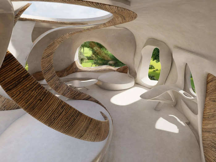 Liveable Giant Mushroom Spaceship in the Middle of the Jungle — Mexico