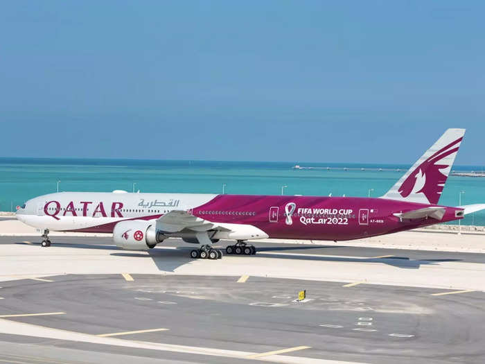 Qatar Airways is the official airline of the FIFA World Cup 2022.