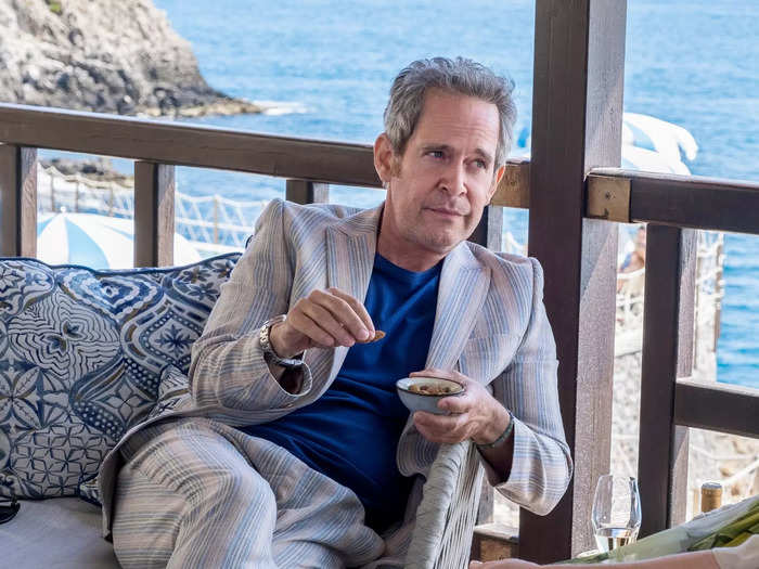 Tom Hollander plays Quentin, although he isn