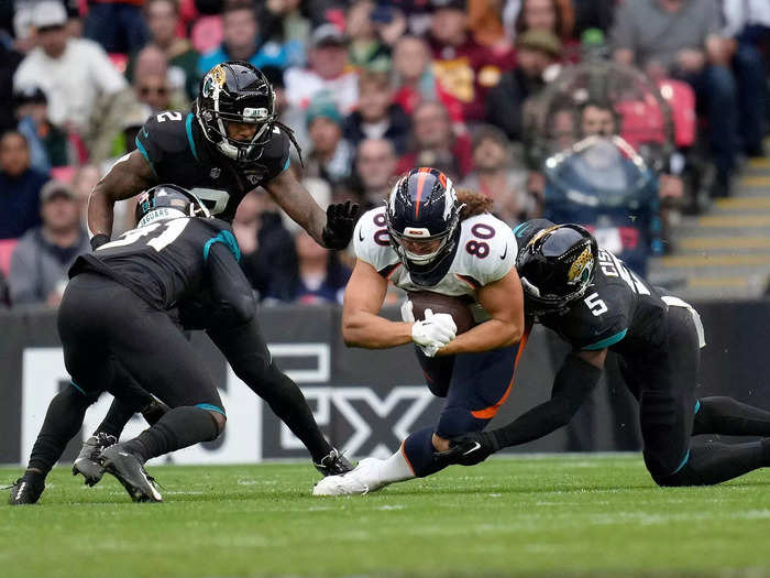 Greg Dulcich, TE, Denver Broncos