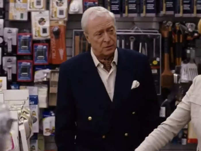 Michael Caine starred as Isobel