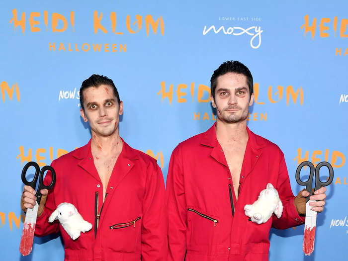 Antoni Porowski and Kevin Harrington took inspiration from "Us" for their costumes.