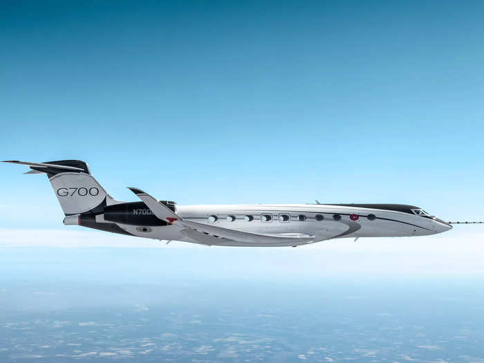 The G700 is one of Gulfstream