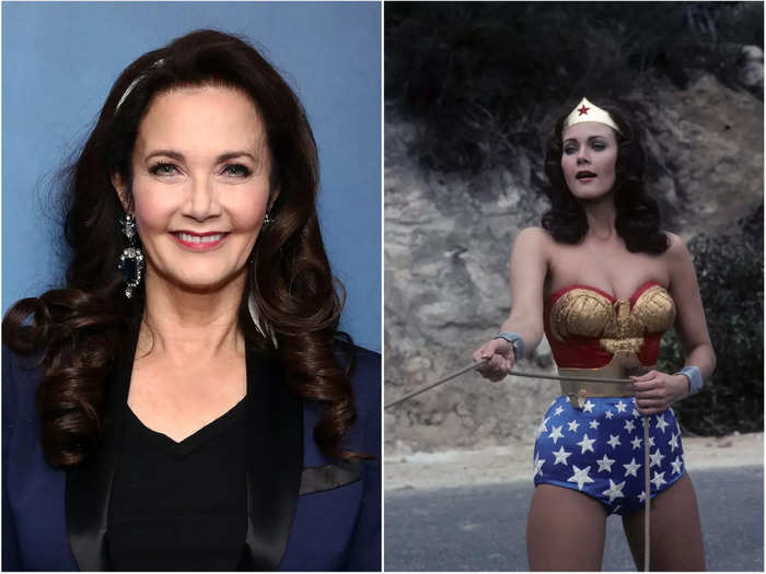 Lynda Carter, who starred as "Wonder Woman" in the 1970s, wasn