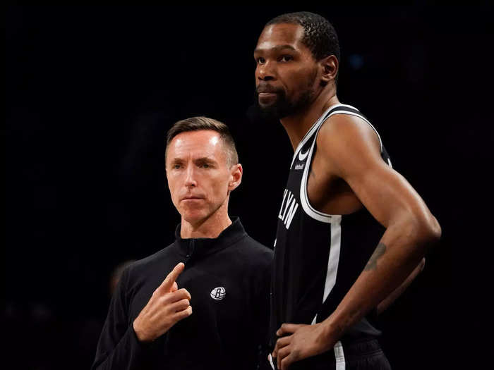 August 8: Kevin Durant tells the Nets to trade him or fire Steve Nash and GM Sean Marks.