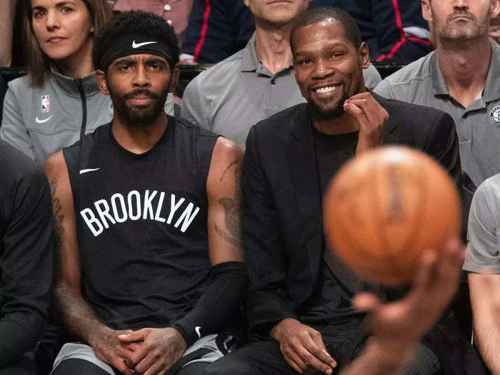 July 2019: The Nets were the biggest winners of NBA free agency, signing Kyrie Irving and Kevin Durant into cap space.