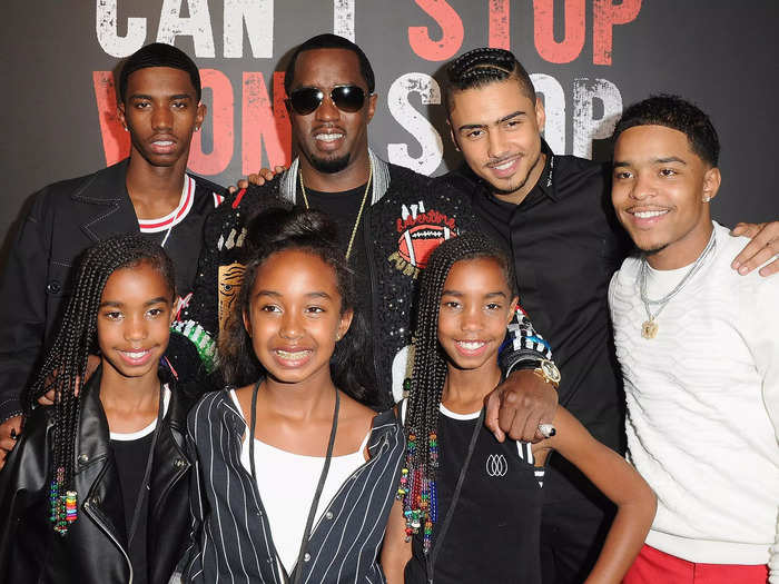 Sean Love Combs has six children.