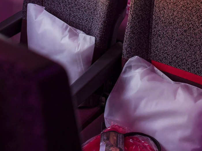 While business class products are important, Virgin has also made improvements to its economy class.