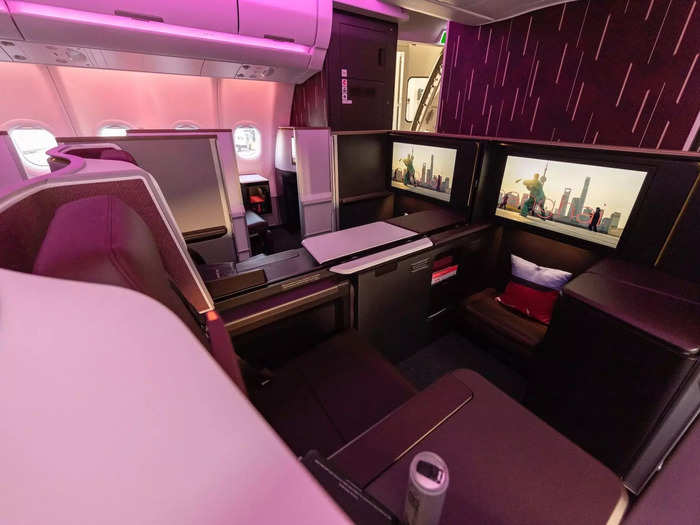 The Retreat Suite is the newest product on Virgin, offering the most space in the carrier