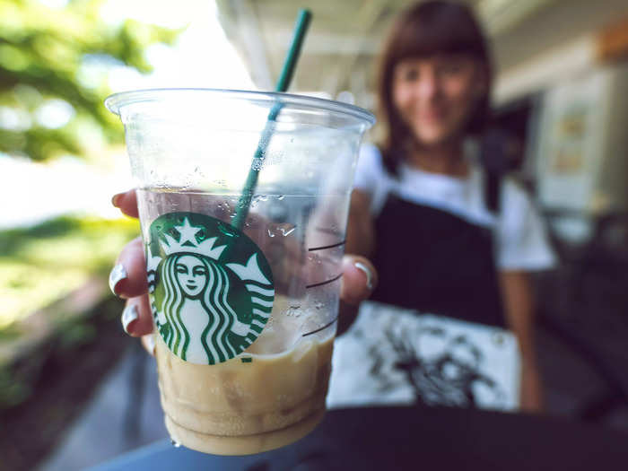 Those rewards members generate over half of US sales, Starbucks said.