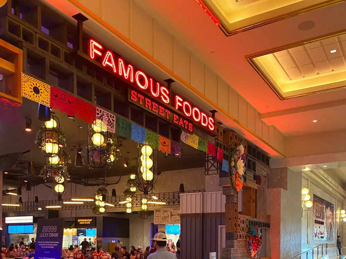 Famous Foods Street Eats makes it easy to sample multiple cuisines at once.