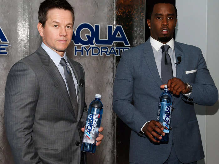 In the same year, he teamed with Mark Wahlberg to purchase a majority holding in the water company Aquahydrate.