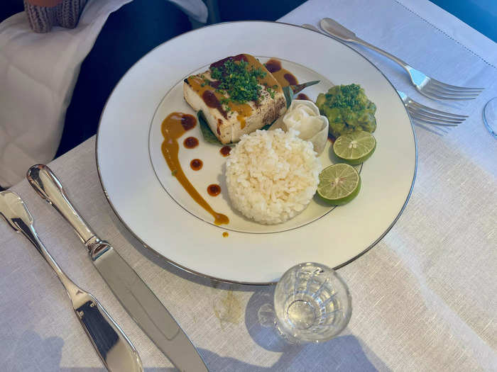 While we enjoyed sake and caviar, Qi said some customers just want simple things onboard, like KFC or Shake Shack, or need vegan options, and the company can cater that.