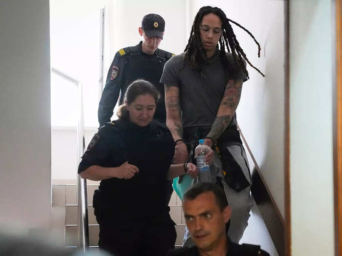 Griner was arrested and taken into Russian custody shortly thereafter, and just one week after she was first detained, Putin began Russia