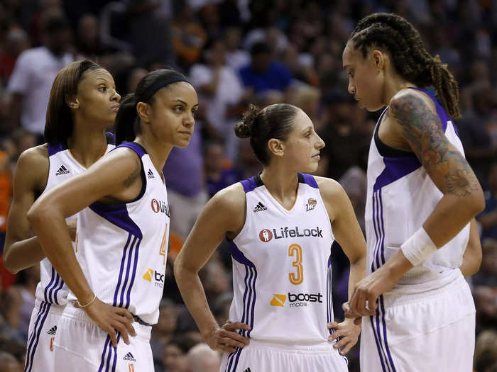 Once she arrived in Phoenix and teamed up with stars Diana Taurasi and Candice Dupree, she was almost immediately able to help bring the Mercury to new heights.