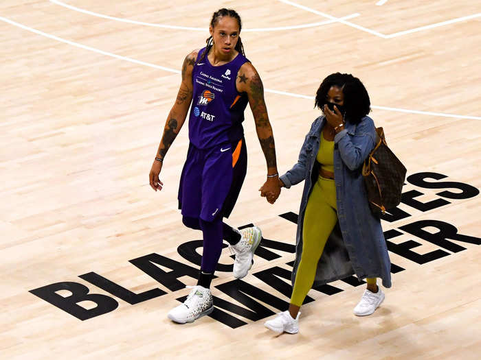 That same year, Griner began to make strides personally; she embraced her sexuality and started to come out as gay to some of her peers, as well as her mom.