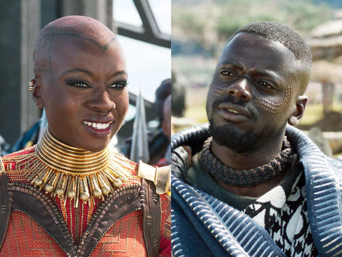 In "Black Panther," Okoye is married to W