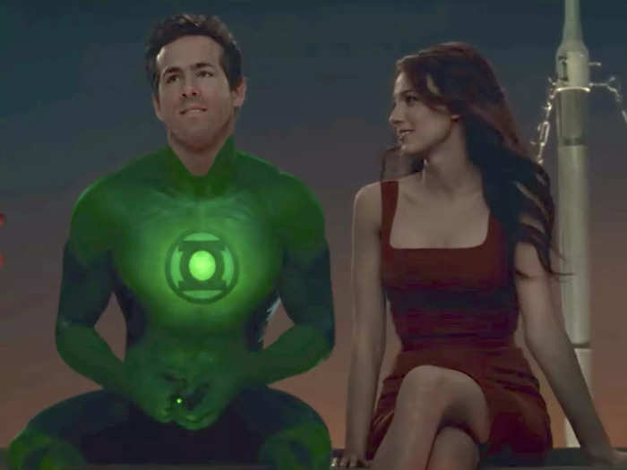 She starred opposite her now-husband Ryan Reynolds in "Green Lantern" (2011).
