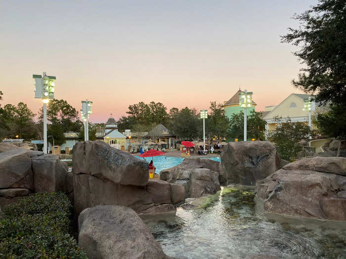 Saratoga Springs has five pools across the resort.