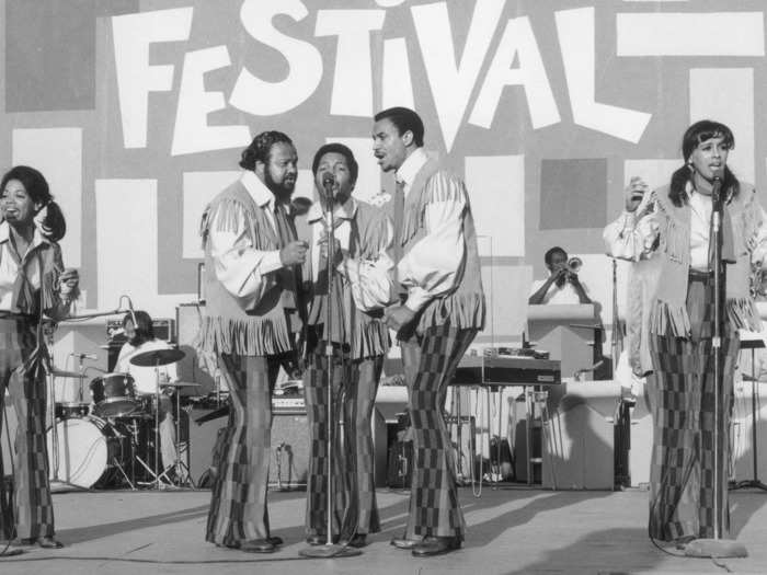 The Oscar-winning documentary "Summer of Soul (...Or, When the Revolution Could Not Be Televised)" on Disney+ and Hulu. It tells the story of the Harlem Cultural Festival in 1969.