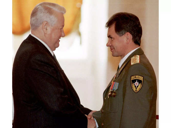 Out of the chaos, Russia gained its first president — Boris Yeltsin, a personal friend of Shoigu. He was soon promoted to lead the newly-established Russian Rescue Corps.