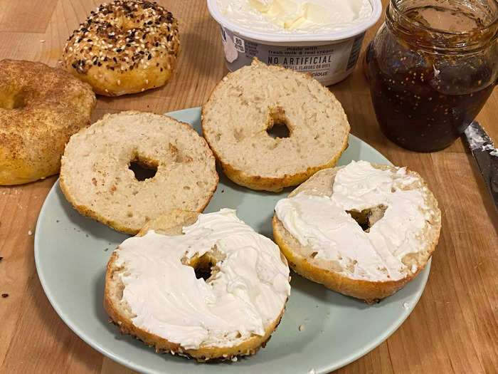 These bagels were simple to make and surprisingly good.