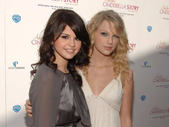 Selena Gomez and Taylor Swift shared their first red-carpet appearance together in 2008.