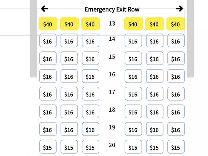 There are a few other add-on options during the booking process, like paying for seats or expedited security, but I skipped these since I don