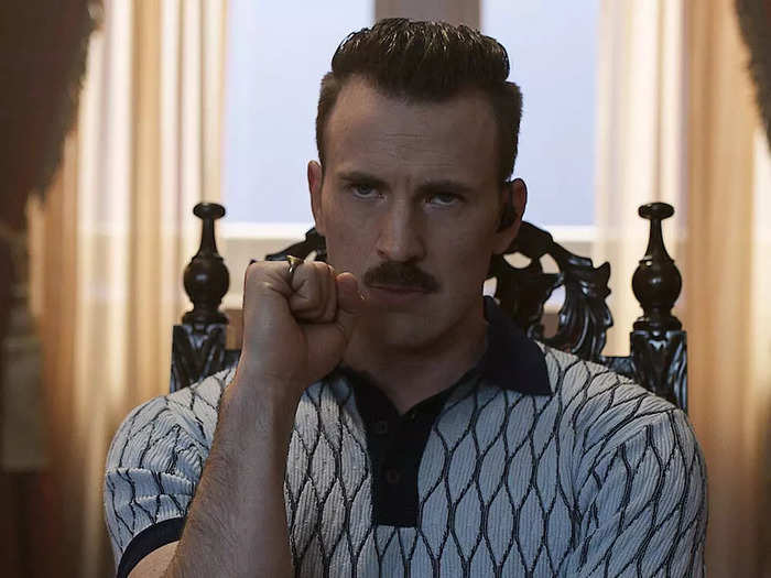 The actor also singlehandedly made mustaches cool again when he rocked one for "The Gray Man" (2022).