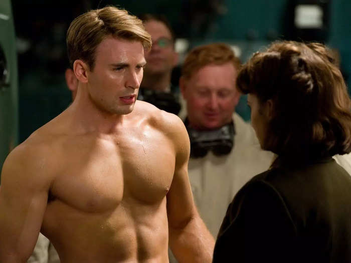 The rebirth scene in "Captain America: The First Avenger" (2011). Need we say more?